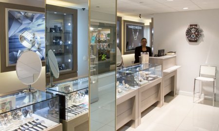 Kirk Freeport presents first store located in the Westin Hotel located on Seven Mile Beach in the Grand Cayman Islands