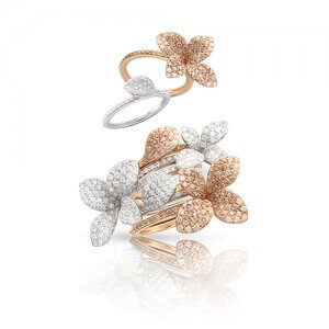 Pasquale Bruni petal rings