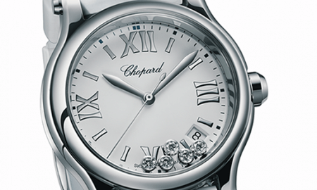 Chopard monochromatic grey watch