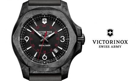 Victorinox Swiss Army black and grey stylish watch