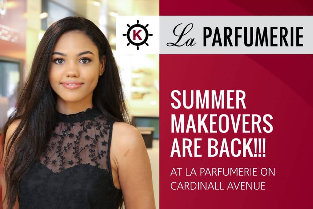 Kirk Freeport la Parfumerie Summer Makeovers 2018 announcement