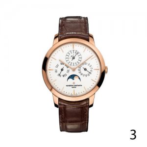 Vacheron Constantin 2017 Collection Patrimony Perpetual Calendar self-winding 18k 5n pink gold watch