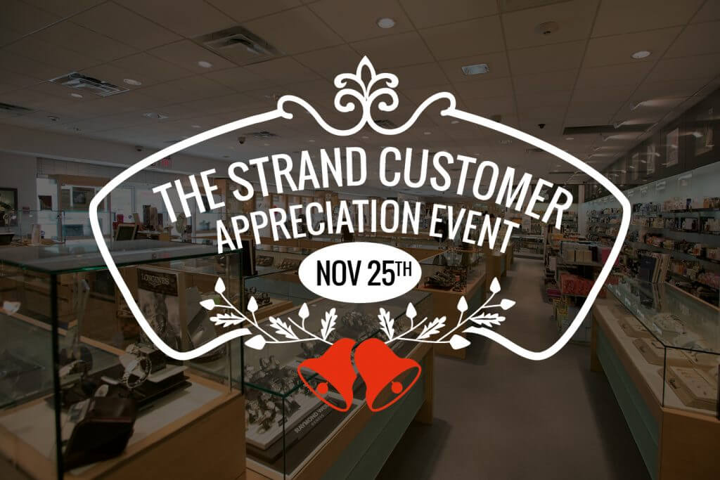 Kirk Freeport Strand Appreciation Event 2017 logo and announcement banner