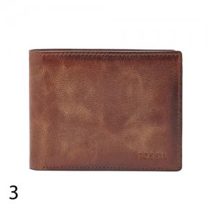 Valentine's Day Gift Ideas for Him Derrick Flip ID Bifold Wallet by Fossil