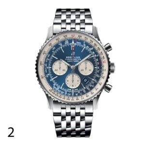 Breitling Navitimer collection navitimer 1 - steel aurora blue watch