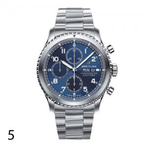 Breitling Navitimer collection navitimer 1 - steel aurora blue watch