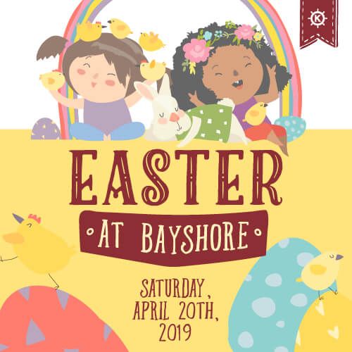 Kirk Freeport Easter at Bayshore 2019 logo