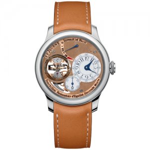 F.P.Journe brown and grey watch