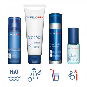 Father's Day Collection Clarins MEN shower accessories