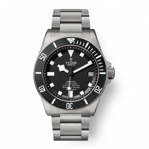 Tudor Geneve Pelagos black and metallic grey watch