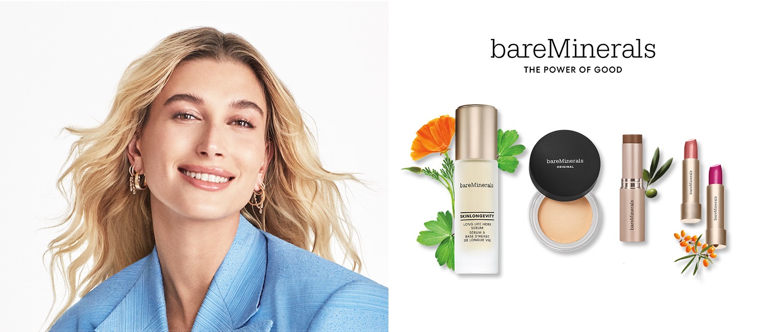 bareMinerals The power of good Skinlongevity and makeup collection