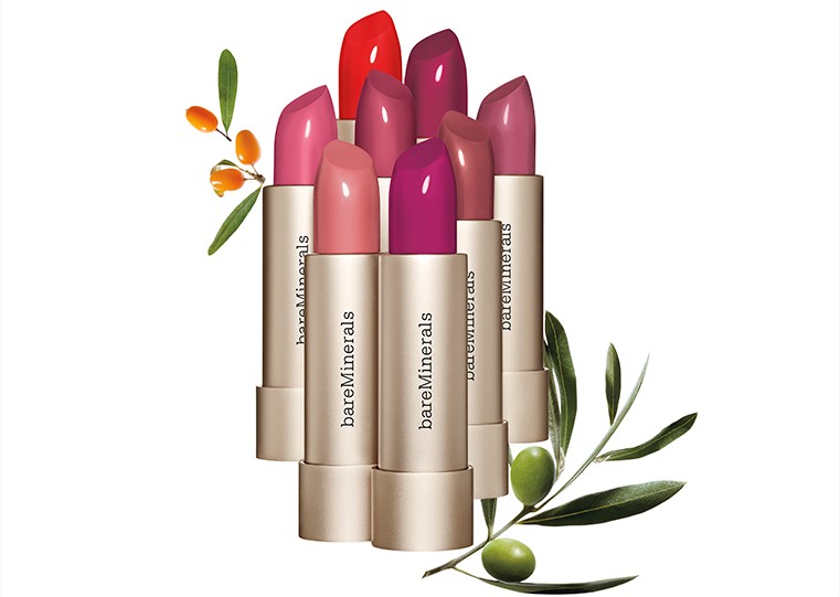 bareMinerals clean beauty lipstick collection