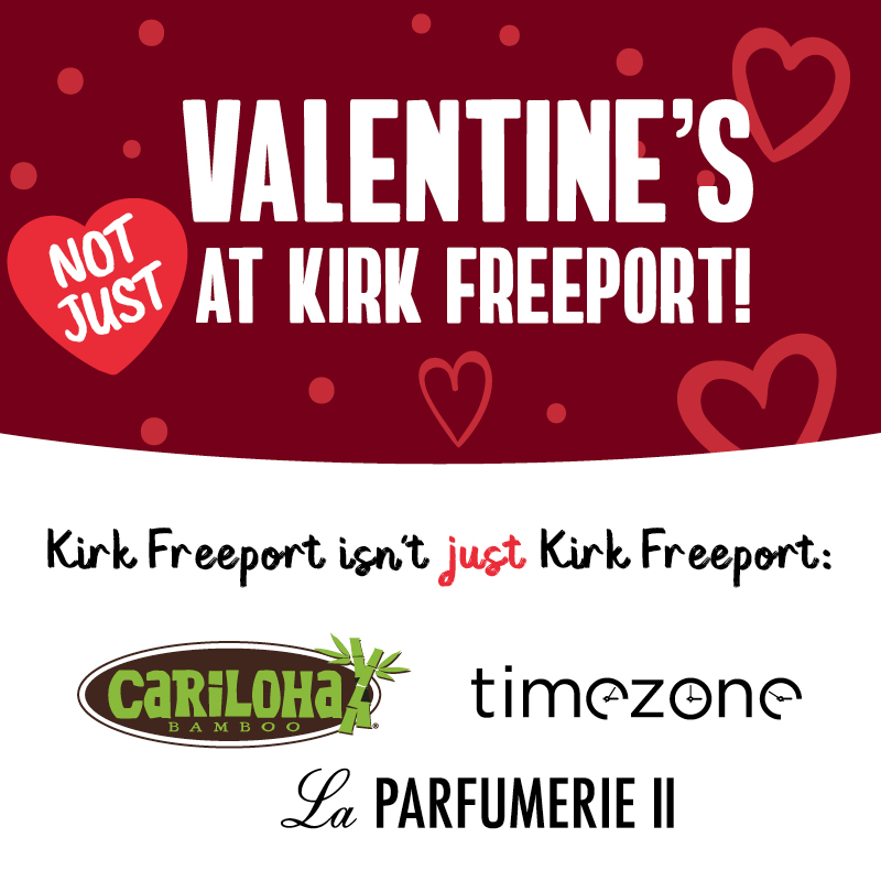 Kirk Freeport Valentine's Day Ideas 2021 blog banner