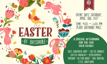 Kirk Freeport Easter at Bayshore Event 2021 logo header