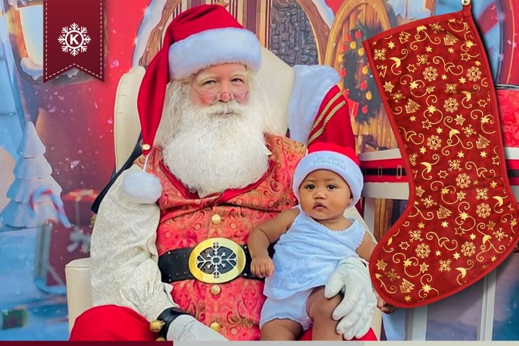 Visit Santa during Christmas at Bayshore