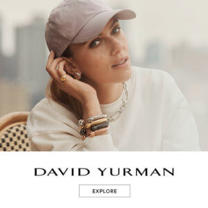 David Yurman Scarlet Johansson modeling bracelets